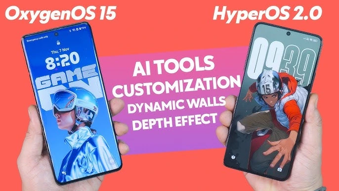 HyperOS 2.0 vs Oxygen OS 15: Detailed Comparison, Which One's Better? 2 HyperOS 2.0 vs Oxygen OS 15: Detailed Comparison, Which One's Better?