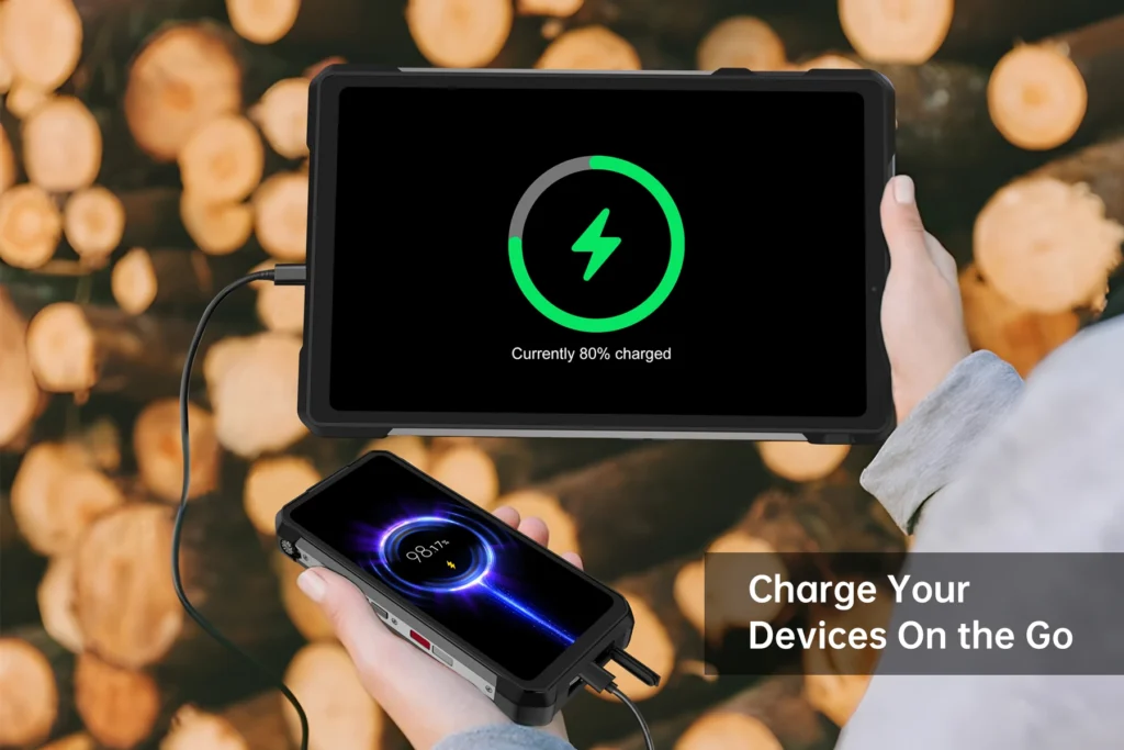 Unihertz 8849 Tank Pad – World’s First Rugged Tablet with Built-In Laser Projector