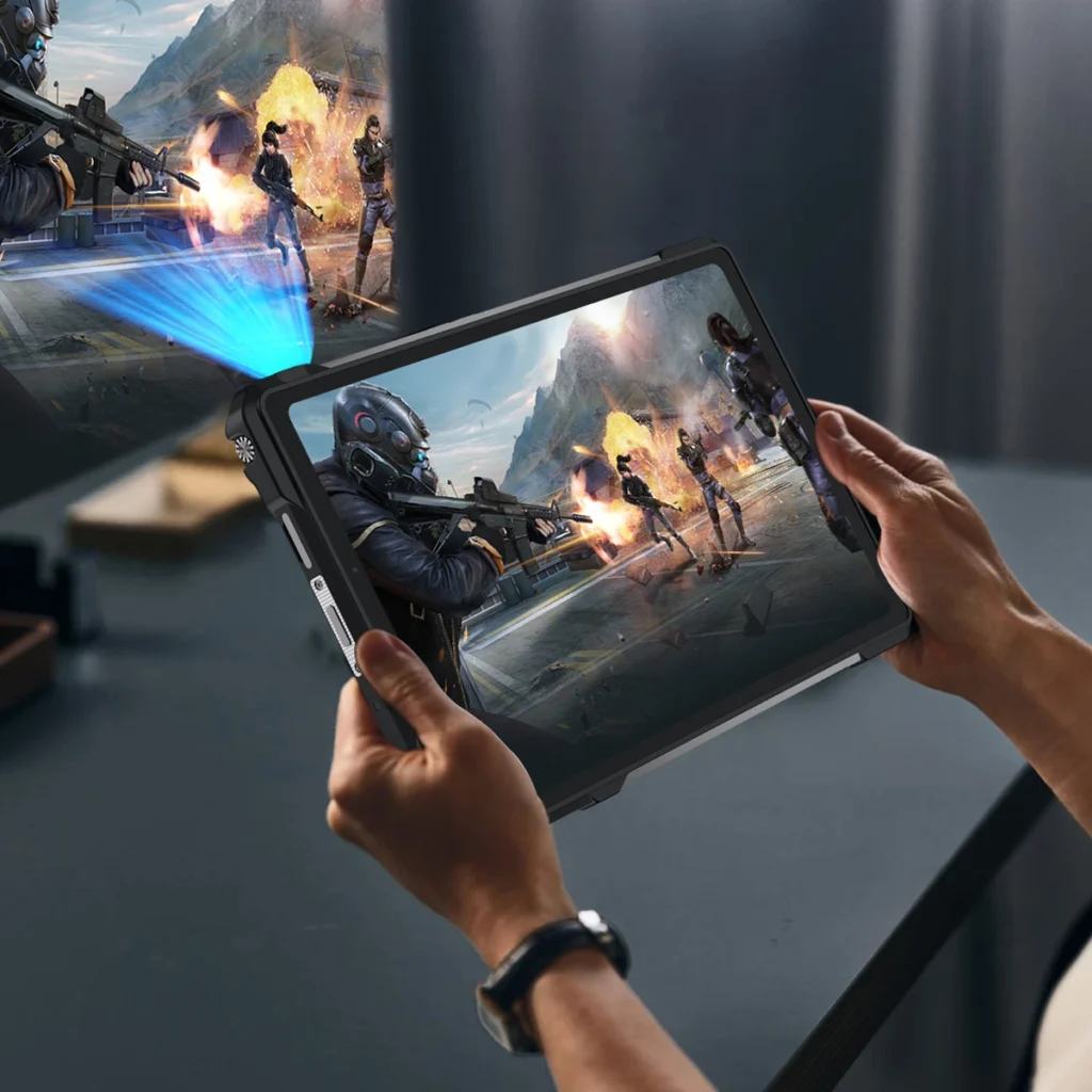 Unihertz 8849 Tank Pad – World’s First Rugged Tablet with Built-In Laser Projector