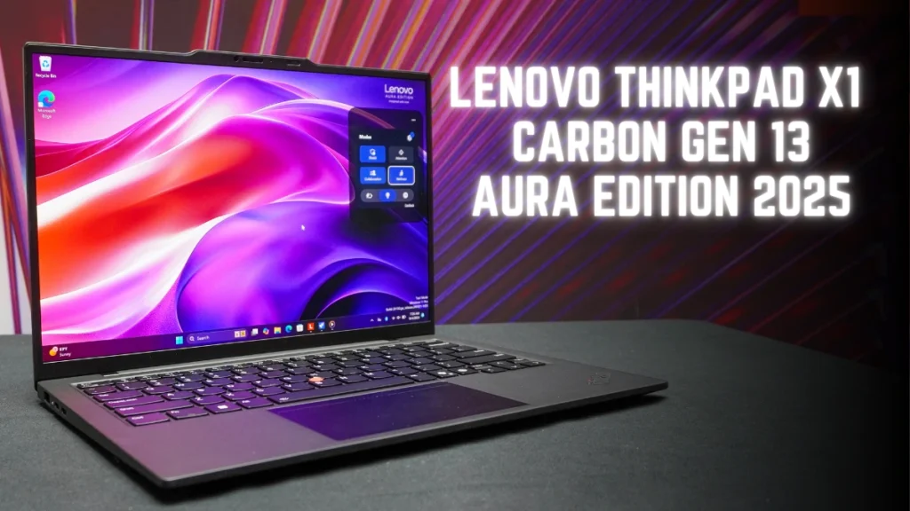 Lenovo ThinkPad X1 Carbon Gen 13 - Aura Edition 2025 Review 1 Lenovo ThinkPad X1 Carbon Gen 13 - Aura Edition 2025 Review