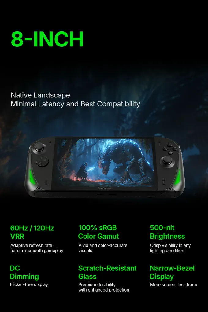AOKZOE A1X - Most Powerful Handheld - Better than ROG Ally X? 6 AOKZOE A1X - Most Powerful Handheld - Better than ROG Ally X?