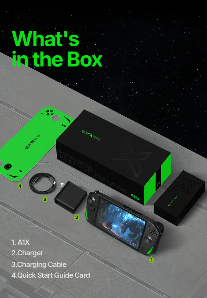 AOKZOE A1X - Most Powerful Handheld - Better than ROG Ally X? 4 AOKZOE A1X - Most Powerful Handheld - Better than ROG Ally X?