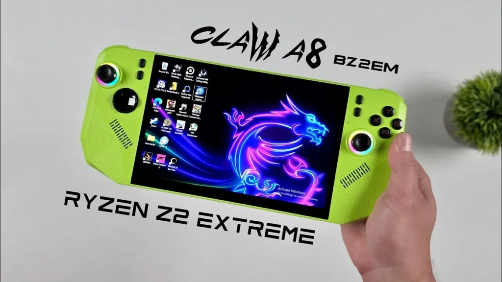 AMD Ryzen Z2 Extreme vs Z1 Extreme – Full Gaming Benchmark Showdown 7 AMD Ryzen Z2 Extreme vs Z1 Extreme – Full Gaming Benchmark Showdown