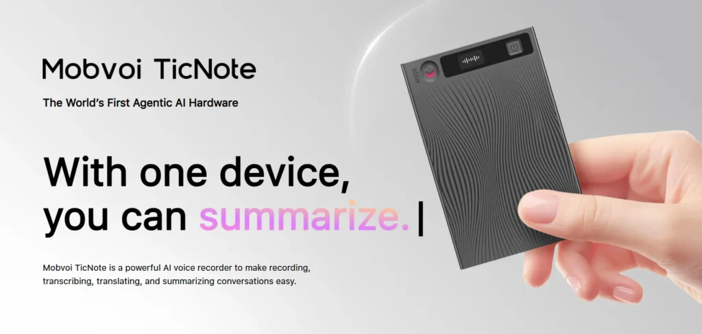 Mobvoi TicNote Review – Smartest Audio Recorder with AI Transcription & Translation 2025 2 Mobvoi TicNote Review – Smartest Audio Recorder with AI Transcription & Translation 2025