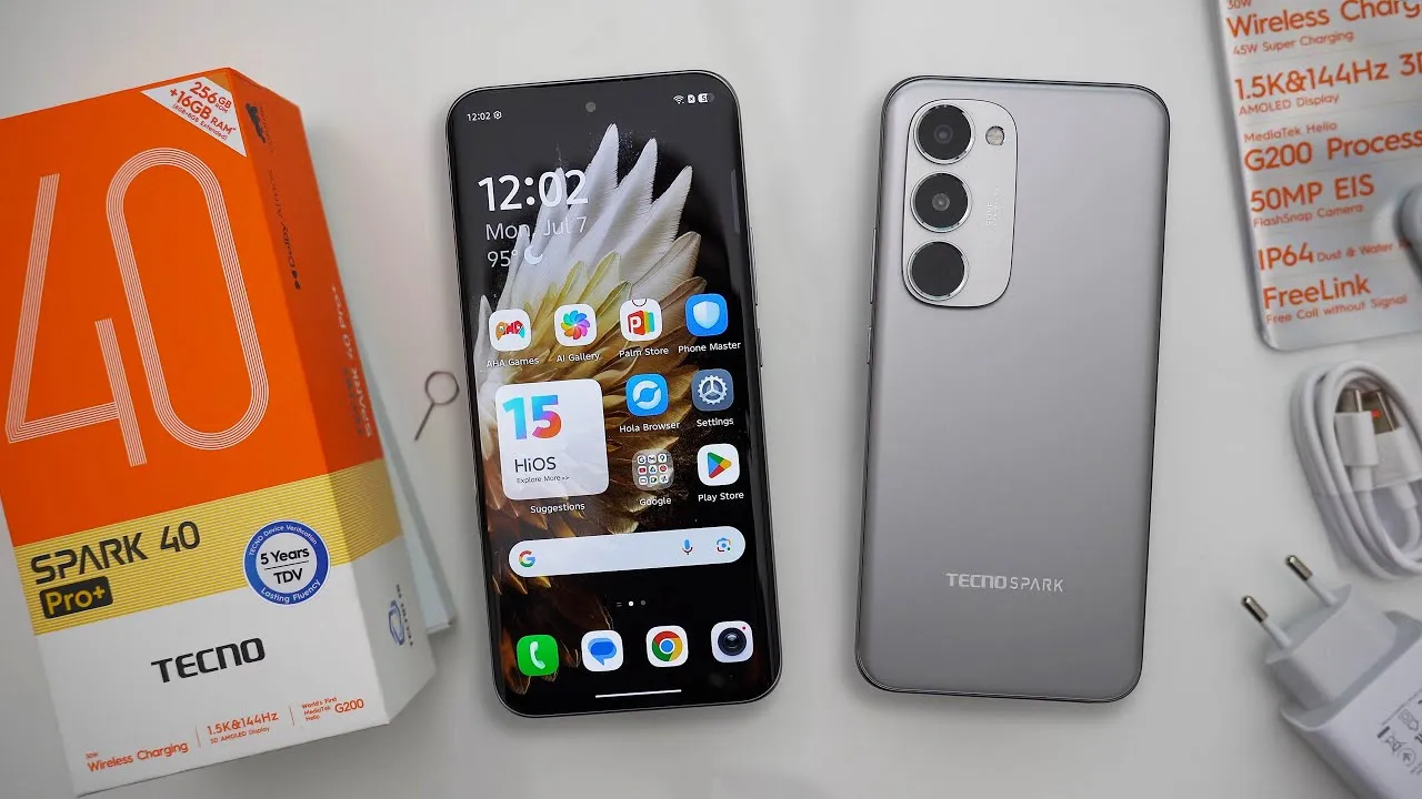 TECNO Spark 40 Pro+ - Tech Uplifter