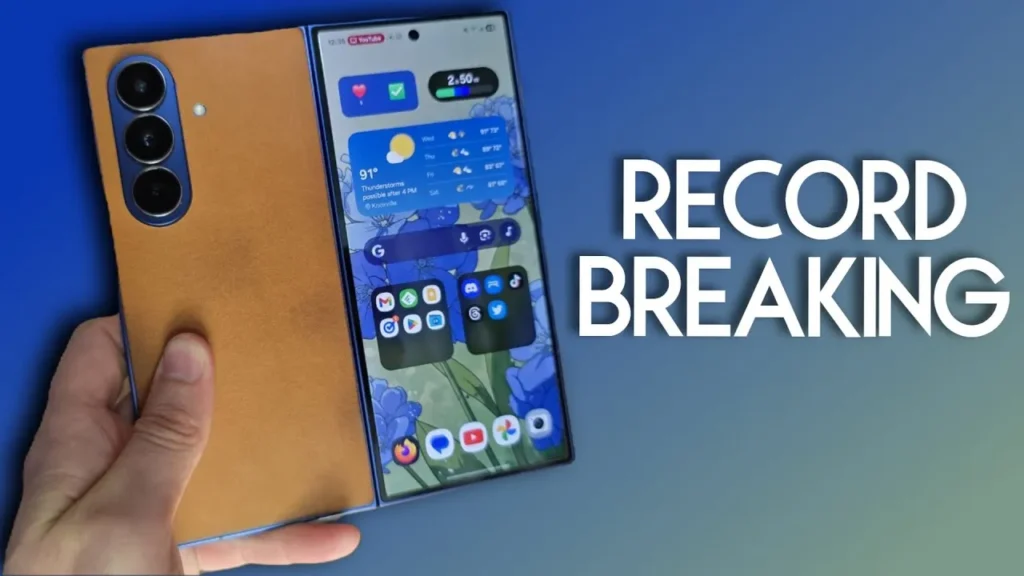 Galaxy Z Fold 7 Breaks Record for Highest Number of Fold Preorders 1 Galaxy Z Fold 7 - Tech Uplifter