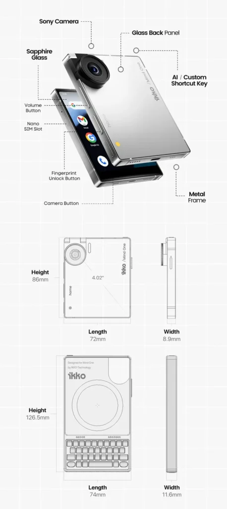 Ikko Mind One Hands-On Review: Smallest Android Phone!