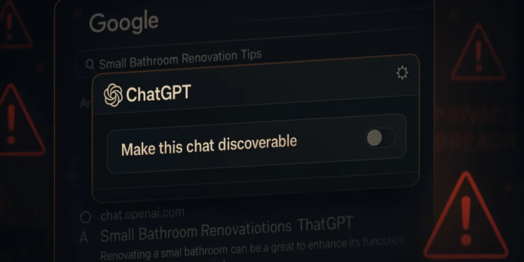 OpenAI removes ChatGPT New Feature after Private Chats leak to Google Search 1 OpenAI removes ChatGPT New Feature after Private Chats leak to Google Search - TechUplifter.com