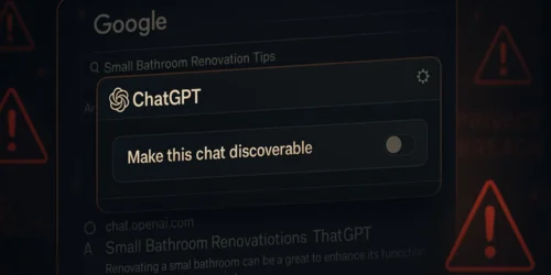 OpenAI removes ChatGPT New Feature after Private Chats leak to Google Search - TechUplifter.com