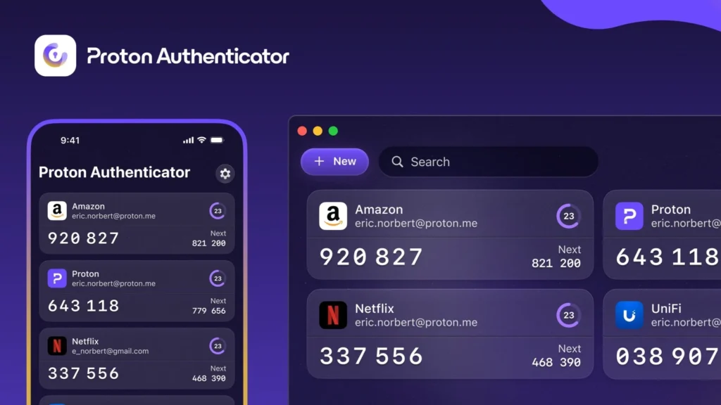 Proton Authenticator 2FA App: A Free, Secure Alternative to Google Authenticator 1 Proton Authenticator - TechUplifter.com